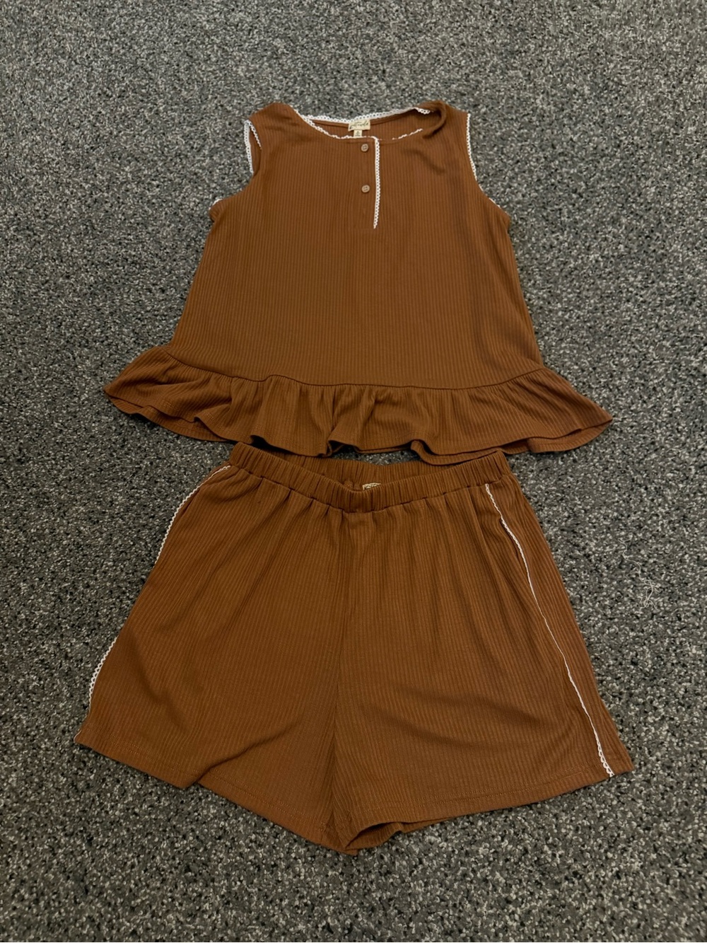 Womens west & wild short set size small
